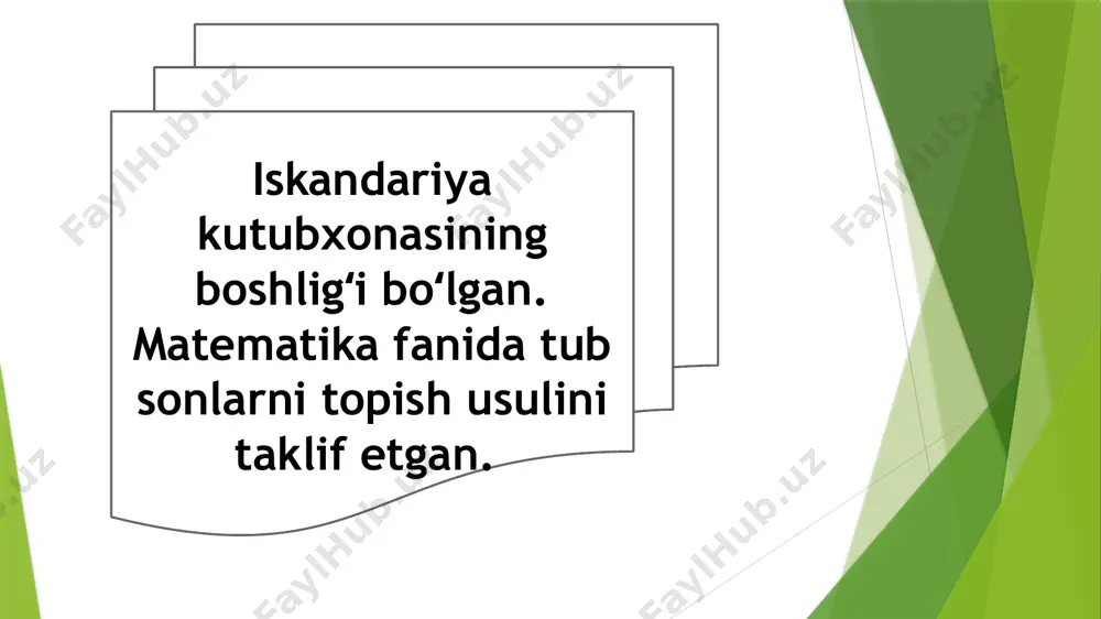yevklid va erotosfen hayoti va ijodi - Page 3