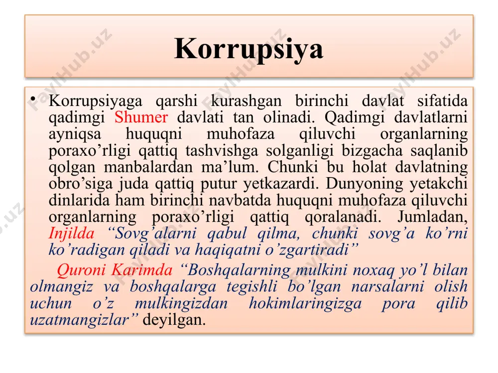 korrupsiyaga qarshi kurashning jahon tajribasi - Page 5