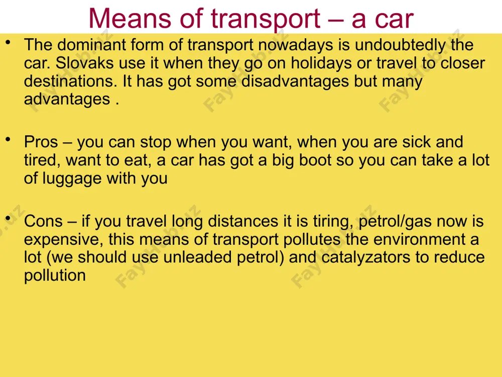 traveling trends: reasons and means - Page 4