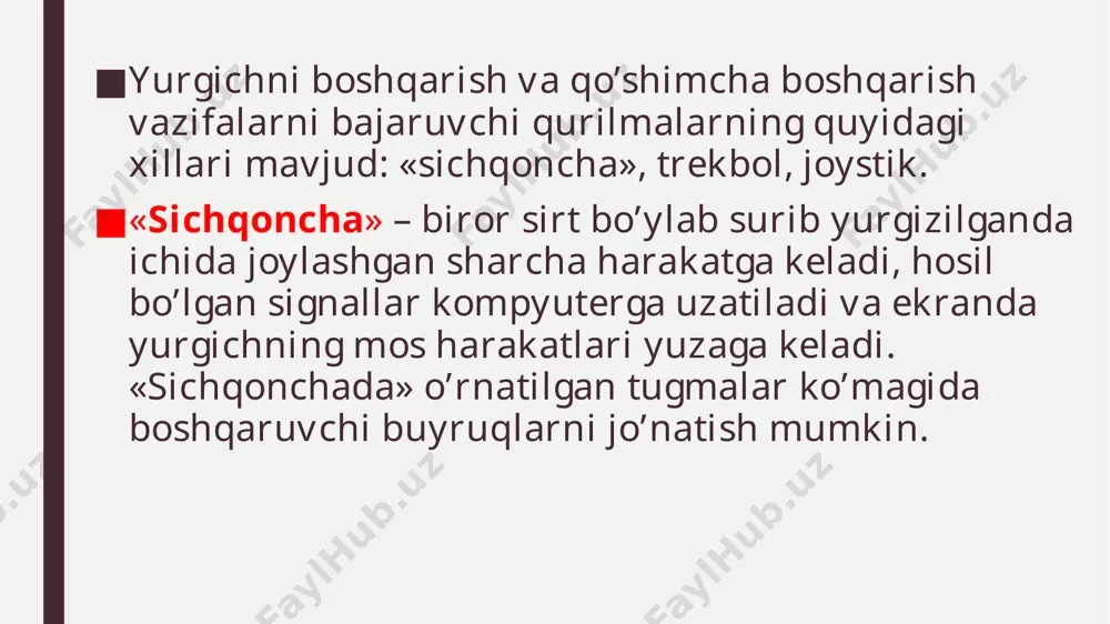 shaxsiy kompyuterning qo’shimcha qurilmalari - Page 4