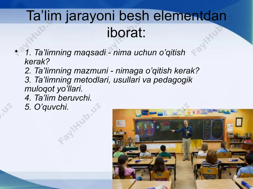 im va rivojlanish muammosiga doir qator nazariyalar ishlab chiqilgan bo’lib, ulardan biri: ta’lim va rivojlanish muammosiga doir qator nazariyalar ishlab chiqilgan bo’lib, ulardan biri: aqliy hatti-harakatlar, bilimlar, malaka va ko’nikmalarni bosqichma-bosqich rivojlantirish nazariyasi (p.ya.galperin). image2.jpeg image3.jpeg image4.jpeg image5.jpeg image6.jpeg image7.jpeg image1.jpeg