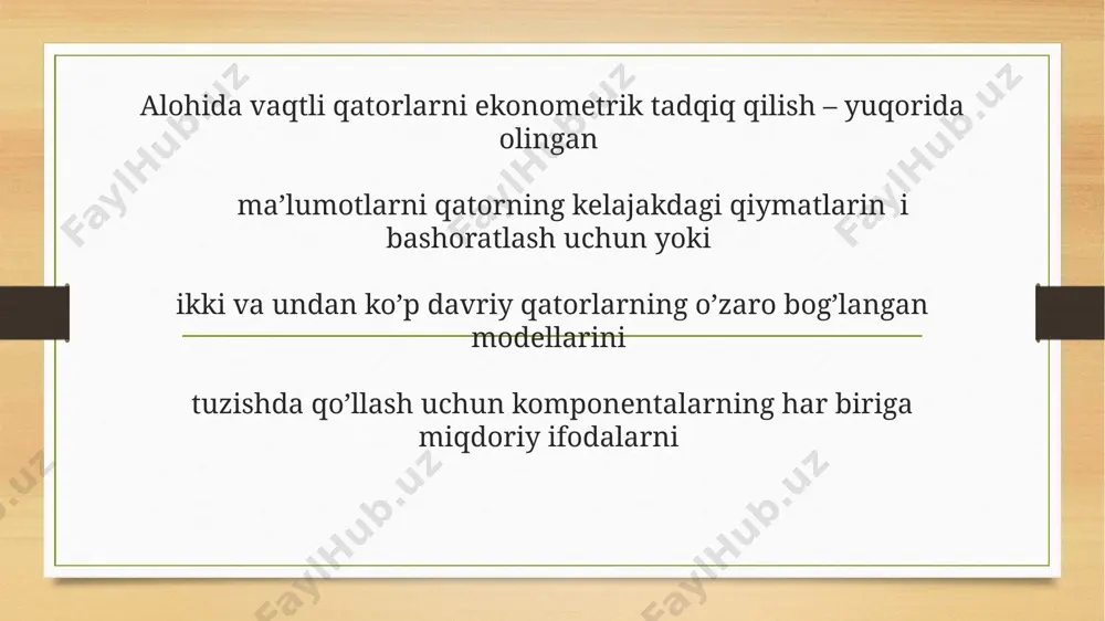 vaqtli qatorlarning regression tahlili - Page 5