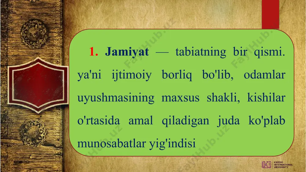 ustaqil, erkin fikr yuritish qobiliyatiga ega bo‘lgan inson komillik, oriflik darajasiga ko‘tarilishi mumkin. abu nasr forobiy (870-950 yillar) odamning tanasi paydo bo‘lishi bilan, uni «oziqlantiruvchi quvvat» vujudga keladi. o‘sha quvvat yordamida inson tanasi oziqlanib turadi va shu jarayonda sezgi organlari paydo bo‘ladi. sezgi a’zolari tufayli insonda his, tasavvur, xotira birlashib, xayol hosil bo‘ladi. xayol quvvati yordamida inson bilim, hunar egallaydi, faoliyat ko‘rsatadi, foyda, zararning farqiga boradi. abu ali ibn sinoning fikricha inson tana va jondan tashkil topgan. inson boshqa tirik mavjudotlardan o‘zining fikr yuritish qobiliyati bilan tubdan farq qiladi, deb hisoblaydi. abu rayhon beruniyning fikricha, inson olamdagi barcha mavjudotlardan o‘zining yaratuvchanligi bilan tubdan farq qiladi; yaxshilik, rostgo‘ylik, oliyjanoblik, mehr-shavqat, muhabbat kabi fazilatlar insonni ulug‘laydi. sunniylik deb, diniy qonun-qoida va tartibotlarga rioya qilishda qur’oni karim va payg‘ambar muhammad (s.a.v.) hadislari – “sunna”ga birdek amal qilishga aytiladi. sunniylik yo‘nalishi tarafdorlari “ahli sunna val jamoa” deb ataladi. bu nomda payg‘ambar muhammad (s.a.v.)ning sunnatlariga …