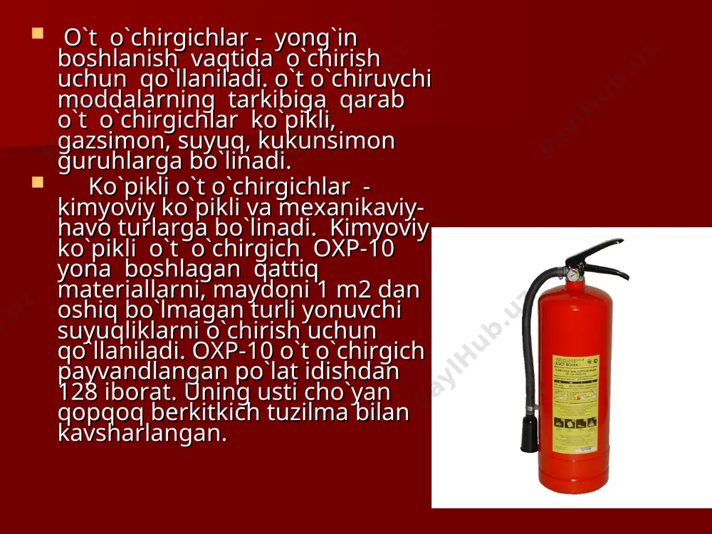 yong’indan himoyalanishning zamonaviy texnik vositalari - Page 4