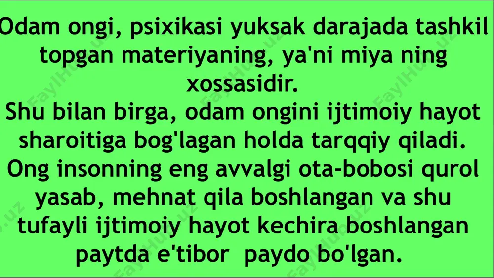ong taraqqiyoti va ongsizlik - Page 5