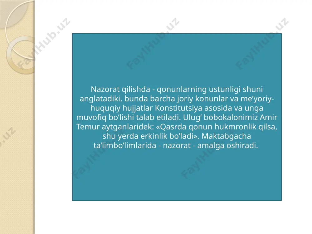 mttni nazorat qilish va ta’lim-tarbiya ishlarini tashkillashtirish - Page 5