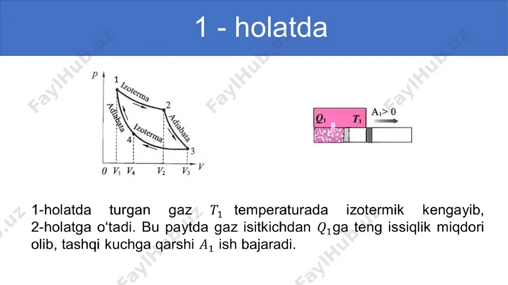 issiqlik dvigatellarining ishlash prinsipi - Page 3