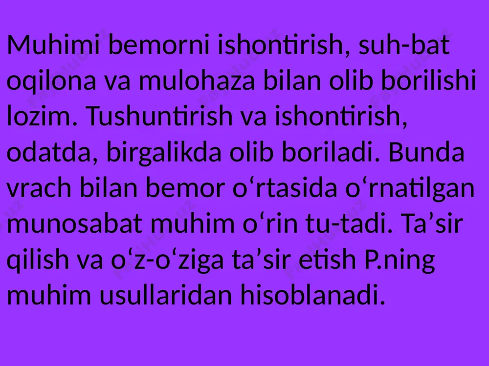 axsda muammosiga o'z hayotining mazmuni nuqtai-nazaridan qarashga yordam beradi hamda hayot mohiyatini anglash va mazmundor qilish ko'nikmasini rivojlantirishga xizmat qiladi. etiboringiz uchun raxmat.