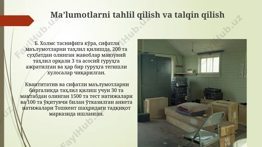 komparativistik pedagogikada tadqiqotlar tipologiyasi - Page 5
