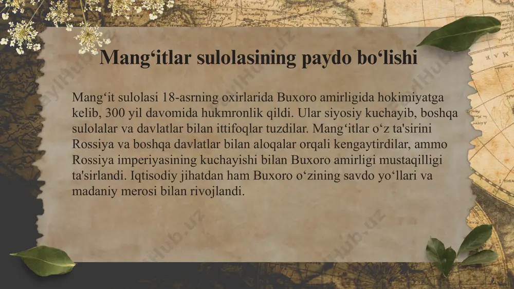 mang'itlar sulolasi tarixi - Page 4