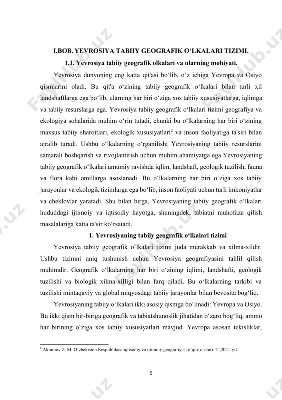 tabiiy geografik o‘lkalari jihatidan, turli xil landshaftlar bilan ajralib turadi. bu yerda eng yirik tabiiy hududlar qatoriga sibir o‘lkasi, skandinaviya, g‘arbiy yevropa va sharqiy yevropa kiradi. har bir hudud o‘zining iqlimi, yer yuzasi shakllari va tabiiy resurslari bilan farqlanadi. masalan, skandinaviya yarim orolida sovuq iqlim va qorli tog‘lar ustunlik qiladi, g‘arbiy yevropada esa mo‘'tadil iqlim va keng o‘rmonlar mavjud.yevropaning tabiiy geografik o‘lkalari, asosan, tog‘li, tekislik va o‘rmonli hududlardan iborat. bu o‘lkalarda ko‘plab daryo tizmalari, ko‘llar va o‘rmonlar joylashgan. yevropada landshaftlar ko‘p jihatdan iqlim va geologik tuzilishga bog‘liq ravishda o‘zgarib turadi. misol uchun, alplar tog‘ tizmasi g‘arbda keng o‘rmonlar va pasttekisliklar bilan almashib turadi.osiyo tabiiy geografik o‘lkalari o‘zining keng va xilma-xil landshafti bilan ajralib turadi. bu yerda tog‘li hududlar, keng yaylovlar, cho‘llar va tropik o‘rmonlar mavjud. osiyo, o‘zining katta hududiga ega bo‘lgani uchun, tabiiy geografik o‘lkalari ham juda xilma-xildir. masalan, osiyoning janubi-sharqiy qismida tropik o‘rmonlar va dengiz iqlimi hukm sursa, shimoliy …