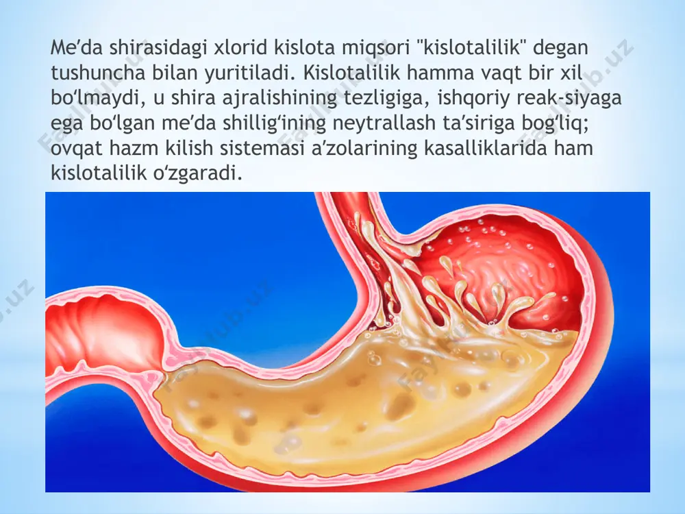 lig‘lanishi tashkil etadi. bundan tashqari, so‘nggi 30 yil ichida ushbu xavfli kasallikning surunkali shakli bilan kasallanganlar soni ikki baravarga oshdi. pankreatit holatlarining yarmidan ko‘pi spirtli ichimliklarni iste’mol qilish tufayli rivojlanganiga qaramay, hatto hech qachon sutli mahsulotlardan kuchli narsa ichmaydiganlar va sog‘lom ovqatlanish qoidalariga rioya qilishga harakat qilayotganlar ham statistikadan joy olgan. quyida o‘tkir va surunkali pankreatitni qanday aniqlash va undan qanday qilib himoyalanish mumkinligi haqida batafsil tanishish mumkin surunkali pankreatitda oshqozon osti beziga toksinlar ta’siri to‘xtamasa yoki xuruj vaqtida organ juda yomon shikastlangan bo‘lsa, vaqt o‘tishi bilan zararlanish belgilari paydo bo‘lishi mumkin. ular, albatta, shifokor yordamida aniqlanadi. natijada oshqozon osti bezi o‘z vazifasi bilan shug‘ullanishni to‘xtatadi.oshqozon fermentlarining sekretsiyasi va tanaga tushgan ovqatni hazm qilish jarayoni buziladi. taxminan 55 foiz holatlarda o‘tkir va surunkali pankreatit spirtli ichimliklar ichish, noto‘g‘ri ovqatlanish, og‘ir va yog‘li taomlar iste’moli oshishi kabilar sabab bo‘ladi. boshqa hollarda oshqozon osti beziga safroning kirib borishi, bezning shikastlanishi, zaharlanish, yuqumli …