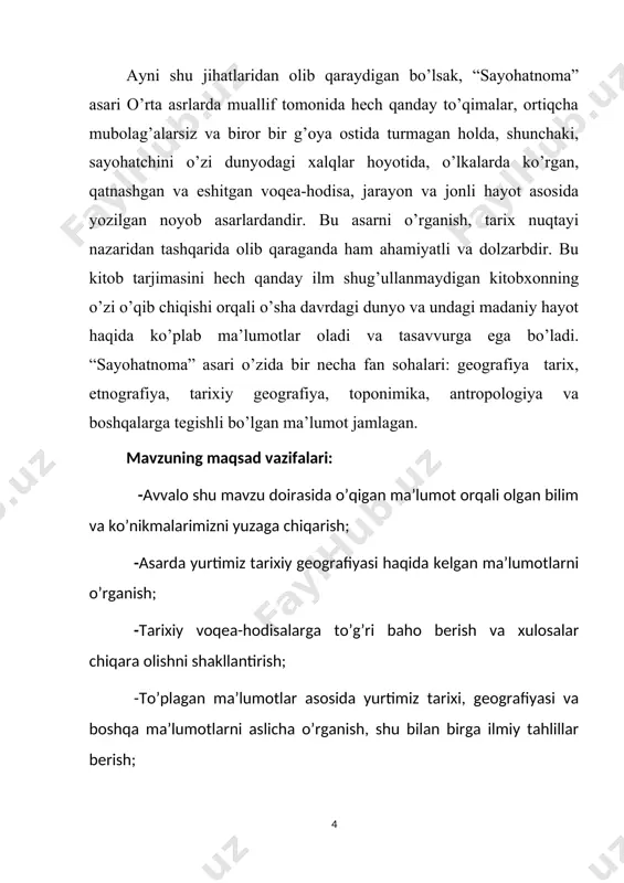 ayohatnoma qo‘lyozmasini topib oladi va uni portugal tiliga tarjima qilishga qaror qiladi. moura tarjimasining birinchi jildi 1840-yili lissabon akademiyasi nashriyotida chop etilgan. u misr, suriya, yaman, makka, kichik osiyo va oltin o‘rda safari taassurotlarini o‘z ichiga olgan edi. biroq mouraning vafoti tufayli bu ish oxiriga yetmay qoldi[footnoteref:3]. [3: “jahon adabiyoti” jurnali, 2011 yil, 10-son . n. ibrohimov ] sayohatnomaning baron de slen tomonidan asl matndan frantsuzchaga qilingan ayrim qismlari 1843-yili “osiyo jurnali”da chop etildi. 1848-yili frantsuz arabshunosi eduard dyulare yana o‘sha jurnalda sayohatnomaning malayya orollariga va tavalisi safariga bag‘ishlangan boblarining matni va tarjimalarini bosib chiqardi. bu nashr frantsuz sharqshunosi sh.defremerini qiziqtirib qoldi hamda u eron va markaziy osiyo safarlarini tasvirlovchi boblarni to‘la qo‘lyozmadan frantsuzchaga tarjima qildi va 1848-yilda bosib chiqardi. mana shu nashrlar tufayli sharqshunoslar sayohatnomaning to‘la tanqidiy matnini tayyorlash va nashr etish hamda uni har tomonlama tadqiq etish zarurligini batamom anglab yetdilar. sh.defremeri b.sanginetti bilan birgalikda bu ishga bel …