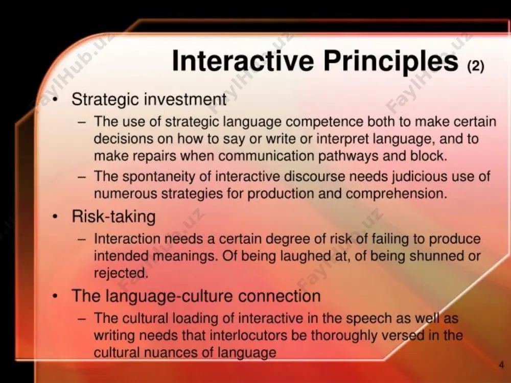 teaching a foreign language based on interactive methods - Page 4