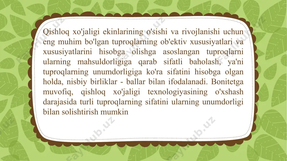yerlarning qiymat bahosi - Page 5
