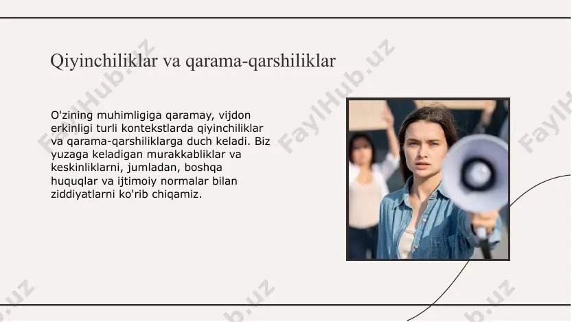 vijdon va e’tiqod erkinligining ta’rifi - Page 5