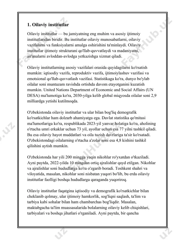 an amalga oshiriladi. 2. **oliy ta'lim muassasalari:** o'zbekistonda oliy ta'limni beruvchi 120 dan ortiq institutlar mavjud. bularga universitetlar, institutlar va akademiyalar kiradi. 3. **talabalar soni:** 2022/2023 o'quv yili uchun o'zbekistondagi oliy ta'lim muassasalarida 500 mingdan ortiq talaba tahsil oladi. 4. **o'qituvchilar soni:** oliy ta'lim muassasalarida tahminan 30 mingdan ortiq professor-o'qituvchilar faoliyat yuritmoqda. 5. **kirish imtihonlari:** o'zbekistonda oliy ta'lim muassasalariga kirish yagona davlat test sinovi (ydts) orqali amalga oshiriladi. 6. **talim tillari:** oliy ta'lim muassasalarida o'qitish asosan o'zbek, rus va ingliz tillarida olib boriladi. 7. **maxsus grantlar va stipendiyalar:** yiliga davlat tomonidan bir qator grant va stipendiyalar ajratiladi. jumladan, prezidentimiz stipendiyasi, "el-yurt umidi" jamg'armasi, beruniy va al-xorazmiy stipendiyalari. 8. **kasb-hunar kollej va texnikumlari:** o'rta maxsus ta'limni 200 dan ortiq kollejlarda va texnikumlarda olish mumkin. 9. **o'zbekistondagi xalqaro universitetlar:** o'zbekistonda bir qator xalqaro universitetlar ham faoliyat olib boradi, masalan, vestminster universiteti, inha universiteti va boshqa xalqaro hamkorlikdagi oliy ta'lim muassasalari. 10. **davlatning …