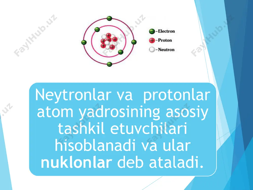 massa defekti. atom yadrolarining bog‘lanish energiyasi - Page 5