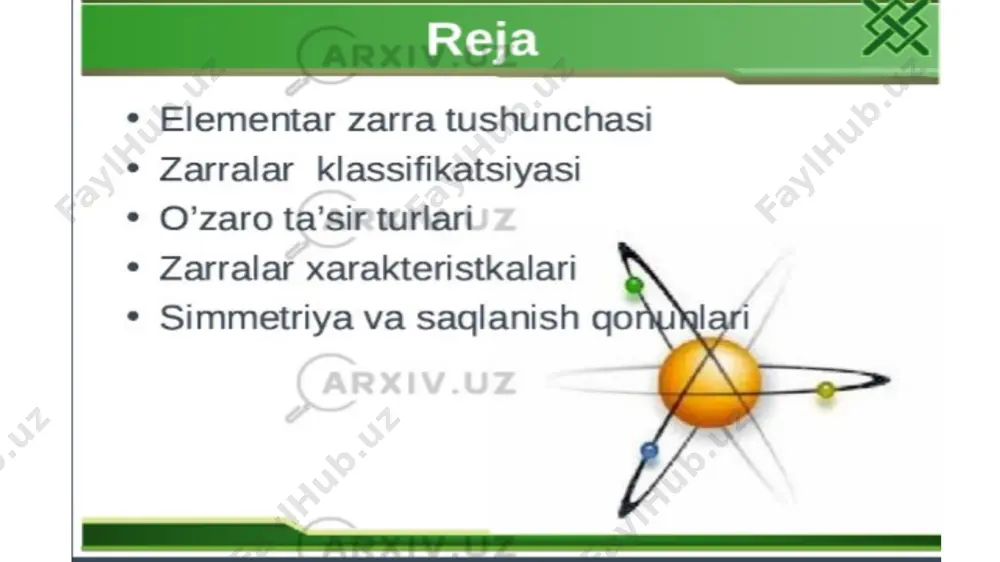 elementar zarralar fizikasi rivojlanish tarixi - Page 2