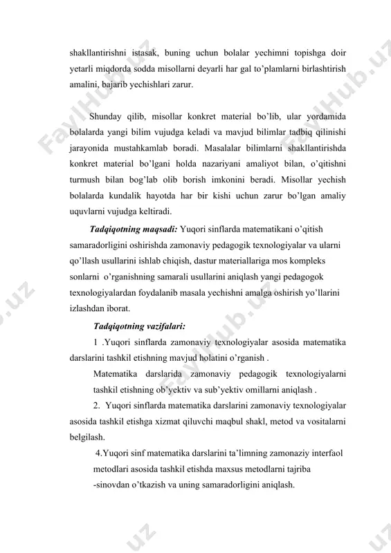 h zarurki , bu kengaytirilgan sonlar to’plamida ildiz chiqarish amali doimo bajariladigan bo’lsin . bu masala xix asrda uzil –kesil hal qilindi. kengaytirilgan maydon qanday elementlarni o’z ichiga olishini qarab chiqamiz . eng avval bu maydon hamma haqiqiy sonlarni o’z ichiga olishi kerak chunki darajaga ko’tarish amaliga teskari amal bu maydonda bajariladi . kvadrati -1 ga teng bo’lgan sonni i harfi bilan belgilash va mavhum birlik deb atash qabul qilingan . shunday qilib , i sonning ta’rifiga ko’ra : i2= - 1. sonlarning yangi to’plami maydon bo’lishini talab qilamiz . shuning uchun b haqiqiy son va i mavhum birlik bilan birgalikda ularning ko’paytmasi bi ham shu maydonga tegishli bo’lishi kerak . xuddi shuning singari a haqiyiy son va bi ko’paytma bilan birgalikda ularning yig’indisi a+bi ham yangi sonlar maydoniga tegishli bo’lishi kerak . ta’rif : kompleks son deb z = a + bi ko’rinishdagi ifodaga aytiladi, bunda a va b …