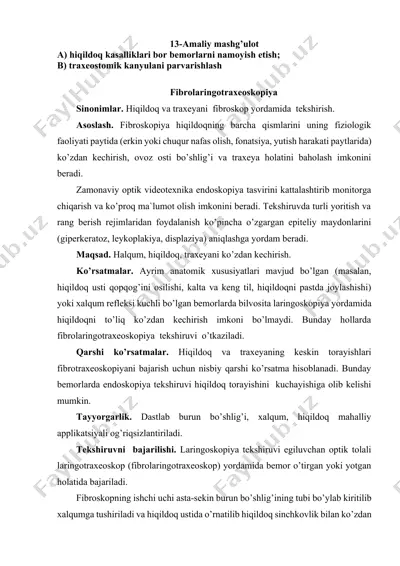 fibrolaringotraxeoskopiya — DOCX