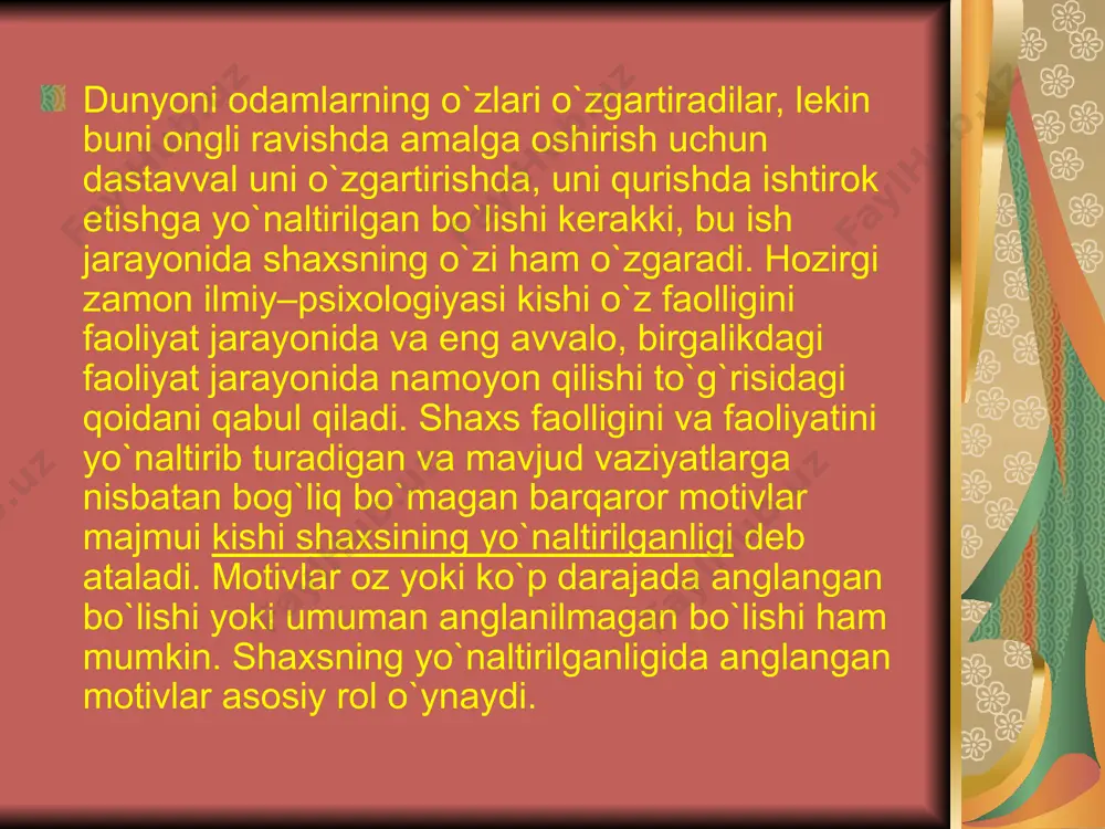yaxlitlik va optimallik normal shaxs xarakteristikasi - Page 5