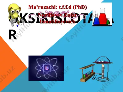 oksikislotalar — PPT