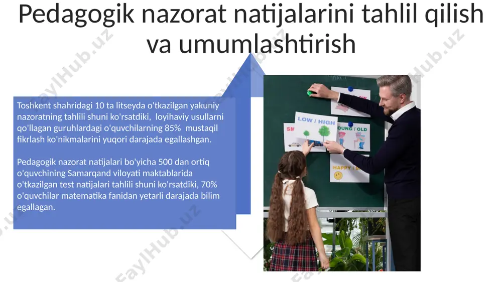 pedagogik nazoratning prinsip, funksiya, shakl va metodlari - Page 4