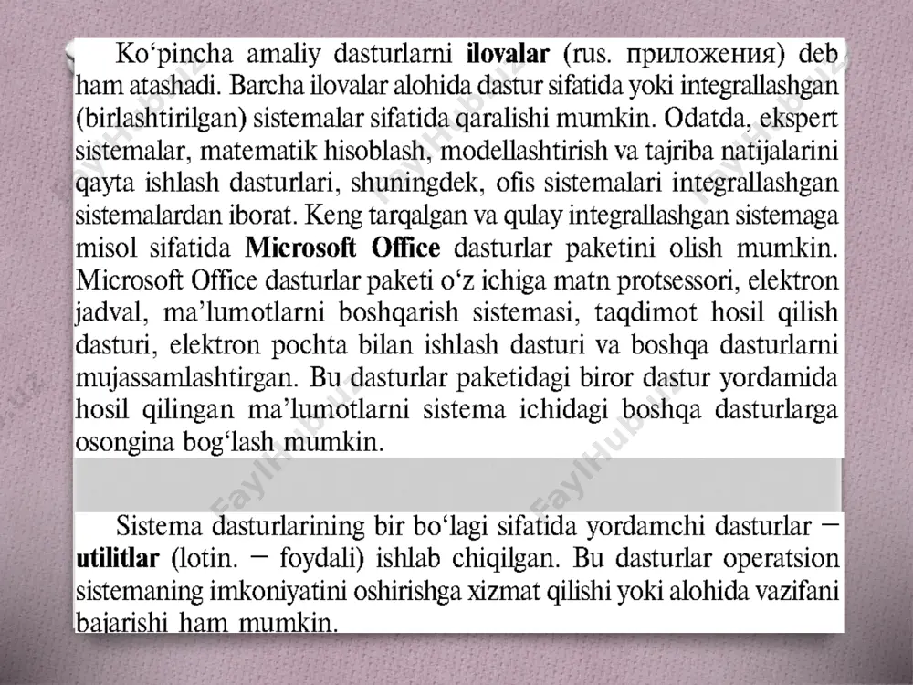 dastur foydalanuvchisi interfeysi - Page 4