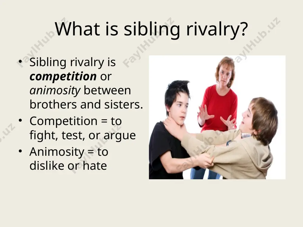 sibling rivalry - Page 2