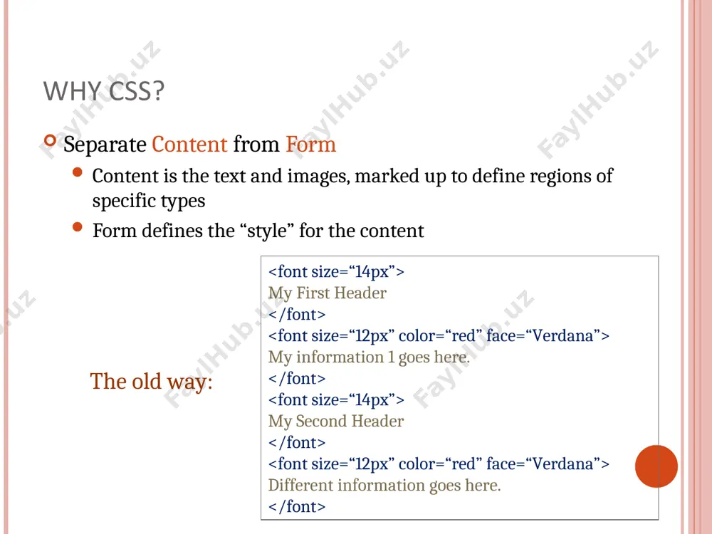 intro to css - Page 4