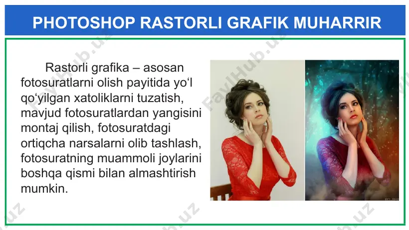 photoshop - rastorli grafik muharririda ishlash asoslari. photoshop interfeysi - Page 4