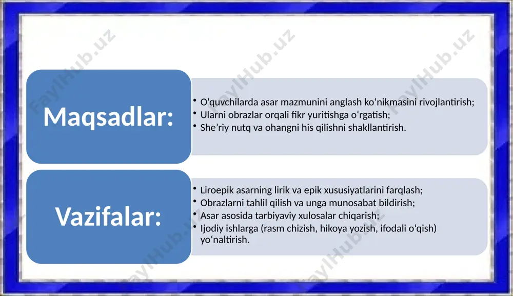 boshlang‘ich sinfda liroepik asarlar ustida ishlash - Page 5