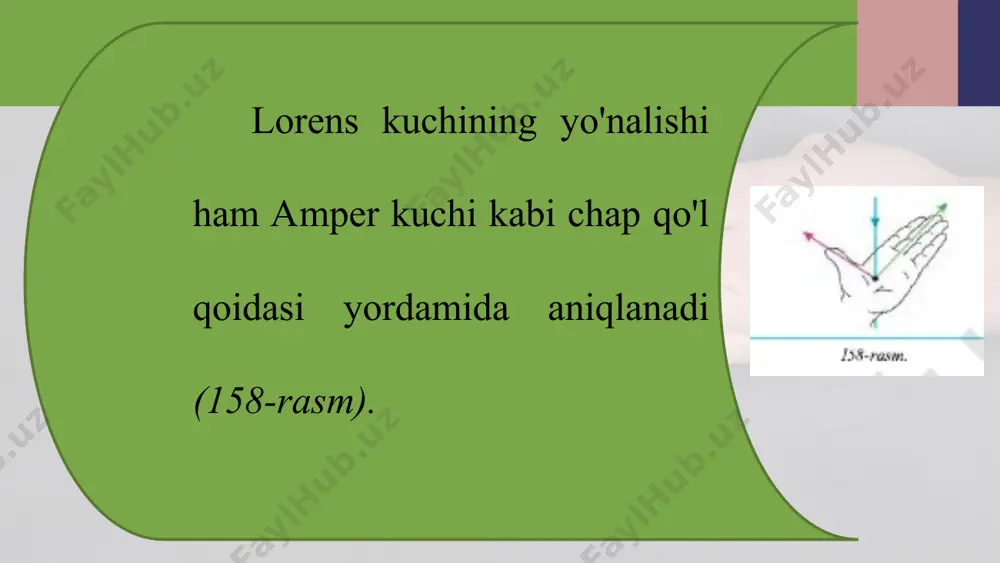magnit maydonda zaryadli zarraning harakati 8 - sinf - Page 5