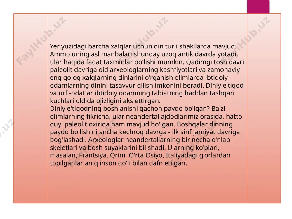 lik, ovchilik, baliqchilik va asalarichilik bilan shugʻullanadi. m. avlodlari jan.-sharqiy meksika, gonduras, gvatemala hududlarida mavjud boʻlgan amerikaning eng kad. madaniyati (olmek madaniyati bilan bogʻliq)ni yaratganlardan hisoblanadi. milodiy 1ming yillikda m.larda toshdan yasalgan inshootlari boʻlgan shaharlar vujudga kelgan. 9-asrda m.larning koʻpchilik shaharlari tolteklar boshchiligidagi indeys qabilalari bostirib kelishi natijasida vayron boʻlgan. 10-asrda yukatanda yangi mayyatoltek davlati vujudga kelgan, u keyinchalik bir qancha mustaqil shahardavlatlarga parchalanib ketgan. m.lar jamiyatida huk-mron qatlamni harbiy zodagonlar va kohinlar tashkil etgan. m.larda urugʻchilik munosabatlari qoldiklari saqlangan, qulchilik rivojlangan. qishloq aholisi turli majburiyatlarni oʻtagan. shaharlarda hunarmandchilik taraqqiy etgan m.lar oʻzlarining iyeroglif yozuvlarini ixtiro etishgan (qarang mayya yozuvi). m.lar matematika, tibbiyot, astronomiya (xususan, qishloq xoʻjaligi ishlari muddatini belgilovchi puxta ishlangan taqvim) sohasida ilmiy bilimlarga ega boʻlishgan. m.lar, ayniqsa, yomgʻir va shamol maʼbudlariga qattiq eʼtiqod qilganlar. 16-asr boshlarida markaziy amerika ispan mustamlakachilari tomonidan bosib olingandan keyin m.lar kalin tropik oʻrmonlarga koʻchib oʻtib, 20-asr boshlarigacha amalda oʻz mustaqilliklarini saklab keldilar. …