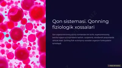 qon sistemasi — PPTX