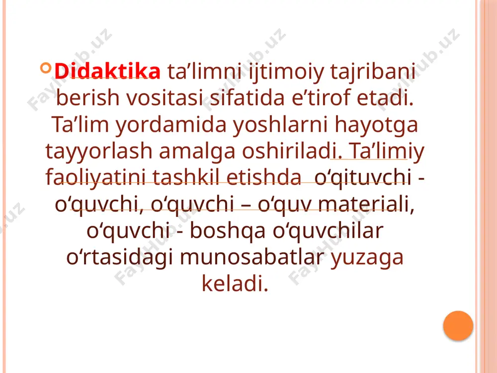 didaktika - ta'lim nazariyasi sifatida - Page 3