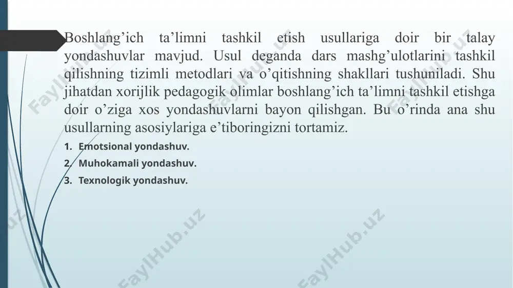 boshlang'ich ta’limni tashkil etish shakllari - Page 4
