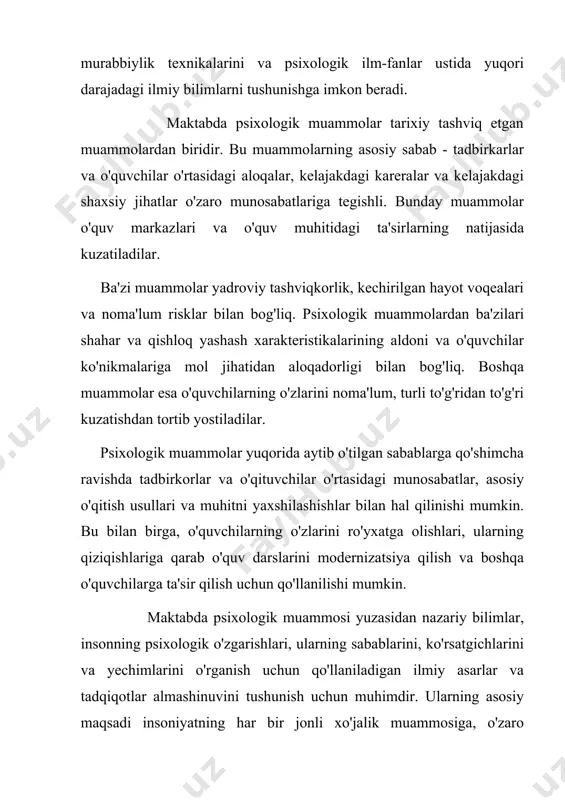 ogik muammosi yuzasidan nazariy bilimlar, insonning psixologik o'zgarishlari, ularning sabablarini, ko'rsatgichlarini va yechimlarini o'rganish uchun qo'llaniladigan ilmiy asarlar va tadqiqotlar almashinuvini tushunish uchun muhimdir. ularning asosiy maqsadi insoniyatning har bir jonli xo'jalik muammosiga, o'zaro munosabatlarga, o'z-o'zini o'rganish jarayoniga ta'sir qiluvchi sirlari va ilmiy-tarixiy tajribalarni aniqlashdir. bu bilimlar umuman psixologiya, sosial psixologiya, jismoniy madaniyat psixologiyasi, ijtimoiy psixologiya, kasbiy psixologiya va boshqalar kabi qismlarga bo'linadi. ulardagi muammolardan ba'zilari shundaydir: kishilik katta muammolari, shaxsiy va ijtimoiy muammolar, oilaviy muammolar, kasbiy muammolar, sog'lik va afzallik muammolari, yosh nevrotiklik, o'qitish va o'rgatishda rivojlantirish, ta'limda ayniqsa qiziqish, ko'nikmalar, shaxsiy-intellektual yangilanishlari va boshqalar kabi amaliy masalalar.bu bilimlar mutaxassislar tomonidan aniqlangan ko'rsatgichlar va nazorat idoralari yordamida amaliyotga keltirilishadi. bu esa insoniyatning murakkabligi, o'z-ozini o'rganish sharoiti va tarixiy tajriba yig'ilishiga yordam beradi. buning joriy paytida aynan bu bilimlar va ulardagi muammolar, ularning muqobil va aniq yechimlari. psixologiya fanining amaliy yo'nalishida, maktabdagi psixologik muammolar ko'nikmalar tavsifi bilan bir qatorda qo'llaniladi. …