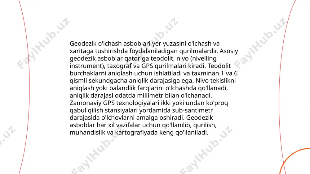 joyda nuqtalar orasidagi nisbiy balandlikni aniqlash - Page 5