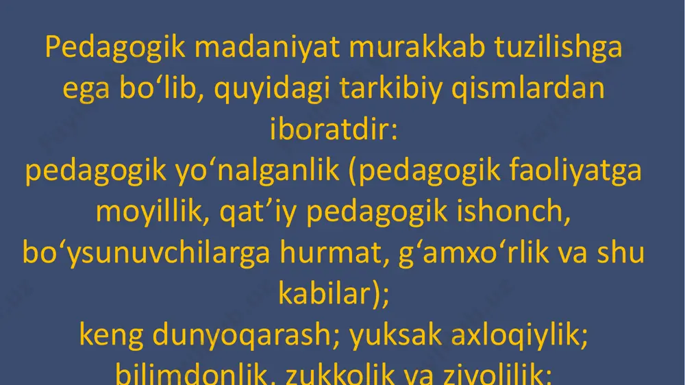 pedagogik madaniyatning tuzilishi - Page 3