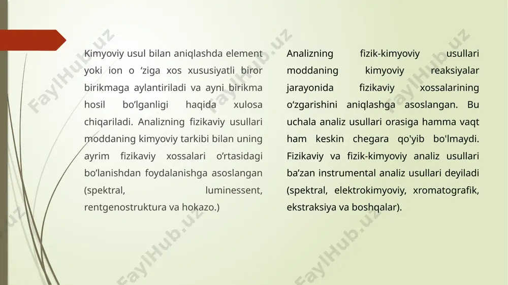 analitik kimyo fanining vazifasi va mohiyati - Page 4