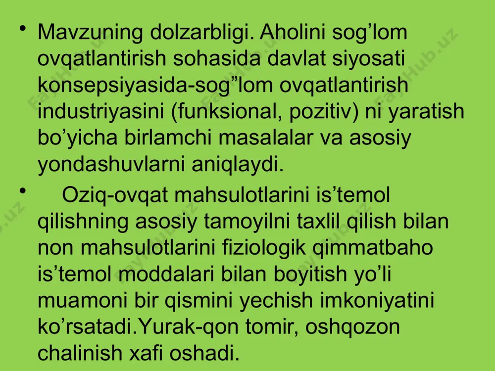 non mahsulotlarini biologik qiymatini oshirish - Page 3
