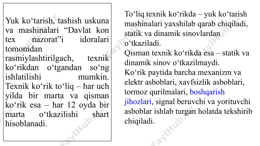 tashish jarayonida yuklarning saqlanishini ta’minlash - Page 5