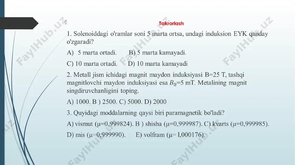 magnit maydon energiyasi - Page 5