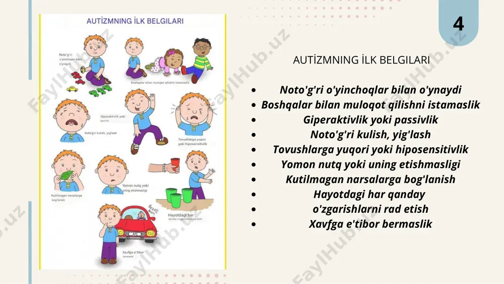 autizm kasalligi - Page 4