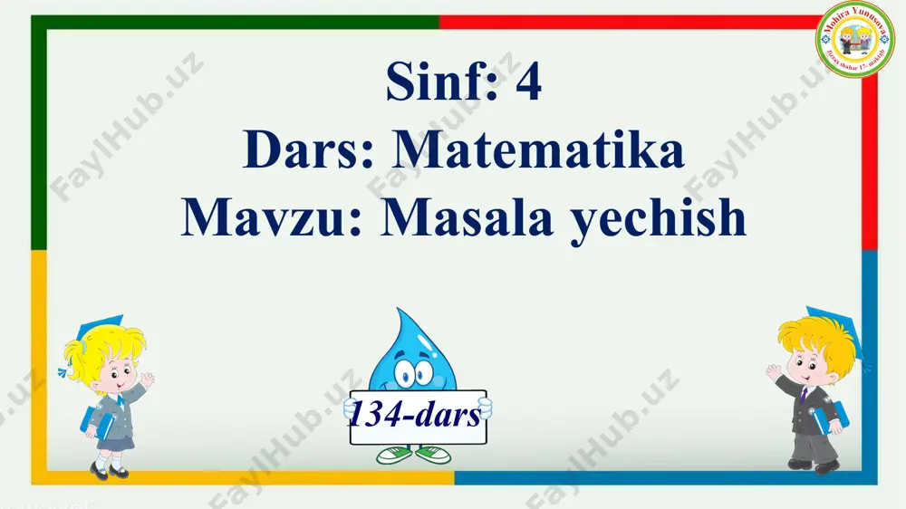 matematika darsi - masala yechish - Page 2