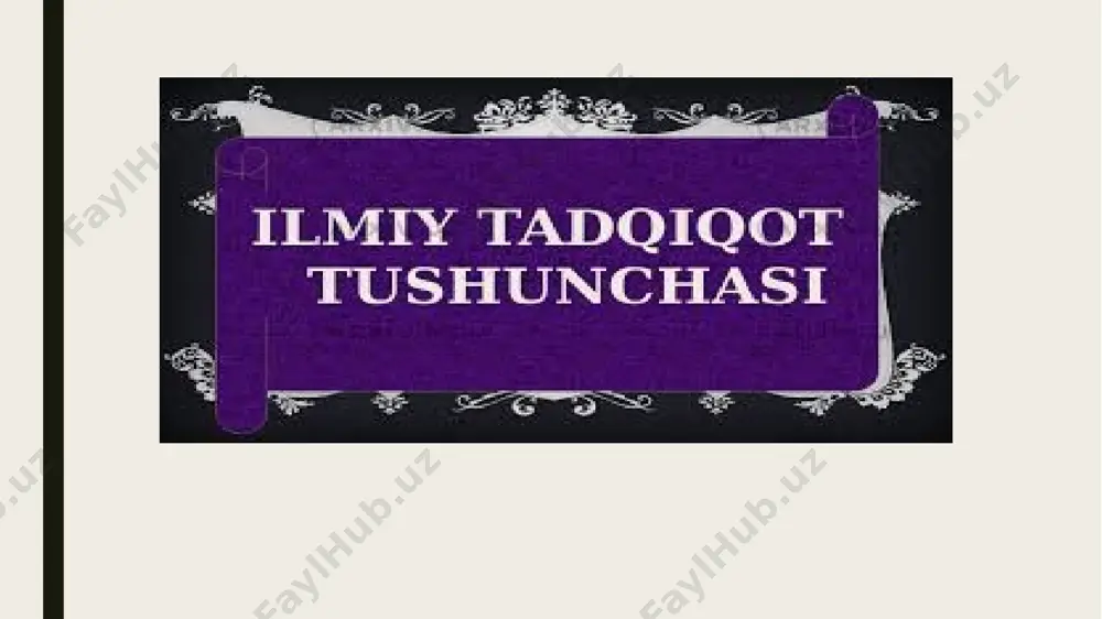 ilmiy tadqiqot namoyon boʻlishining asosiy jihatlari - Page 3
