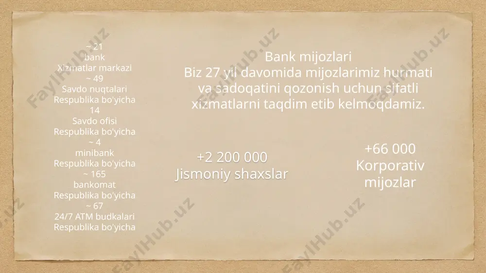 y osiyodagi eng yirik zavod sifatida ish boshlagan „fonon“ zargarlik zavodi „asakabank“ tomonidan moliyalashtirilgan. loyihaning umumiy qiymati 28,3 million yevroni tashkil qiladi. ushbu qiymatning 19 million yevrosi „asakabank“ mablag‘lari hisobidan tashkil qilingan[5]. e’tiboringgi uchun raxmat image4.png image5.png image6.jpeg image7.png image8.jpeg image9.jpeg image10.jpeg image2.jpeg image3.png