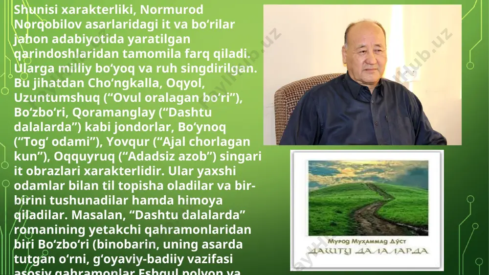 normurod norqobilovning qissalari tahlili - Page 4